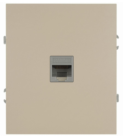 Розетка Эра Arktik 16-3107-04 информационная RJ45 шампань Б0070477