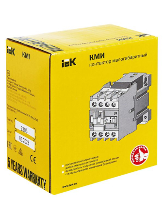 Контактор КМИ-22510 25А 24В/АС3 1НО KARAT IEK KKM21-025-024-10