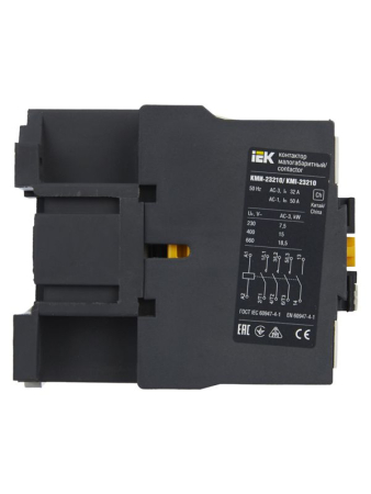 Контактор КМИ-23210 32А 230В/АС3 1НО KARAT IEK KKM21-032-230-10