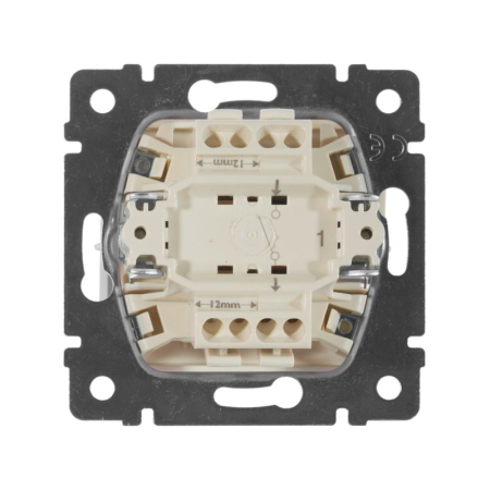 Выключатель 1-кл. СП Valena 10А IP31 250В механизм сл. кость IEK 774301