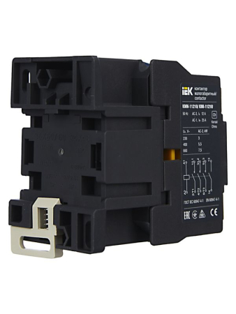 Контактор КМИ-11210 12А 230В/АС3 1НО KARAT IEK KKM11-012-230-10
