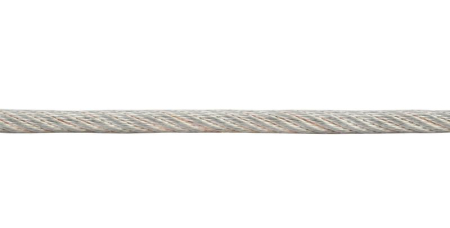 Трос в ПВХ изоляции d4.0-5.0мм DIN 3055 (SWR) сталь (уп.100м) Zitar 101923