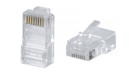 Коннектор RJ-45(8P8C) кат.5E неэкранир. универс. (уп.100шт) TOKOV ELECTRIC TKE-CNR-5E24-UTP