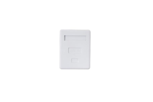 Розетка компьютерная 8P8C (RJ-45) кат.5E UTP 1 порт TOKOV ELECTRIC TKE-SMB-8P8C-1P-UTP
