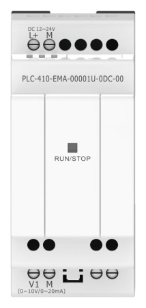 Модуль входов выходов ПЛК 410 1 UO (0-20мА/0-10В) 24В DC ONI PLC-410-EMA-00001U-0DC-00