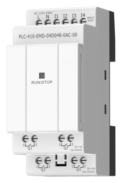 Модуль входов выходов ПЛК 410 4 DI 4 RO 220В AC ONI PLC-410-EMD-04D04R-0AC-00
