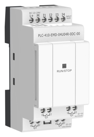 Модуль входов выходов ПЛК 410 4 UI (0-10В/DI) 4 RO 24В DC ONI PLC-410-EMD-04U04R-0DC-00