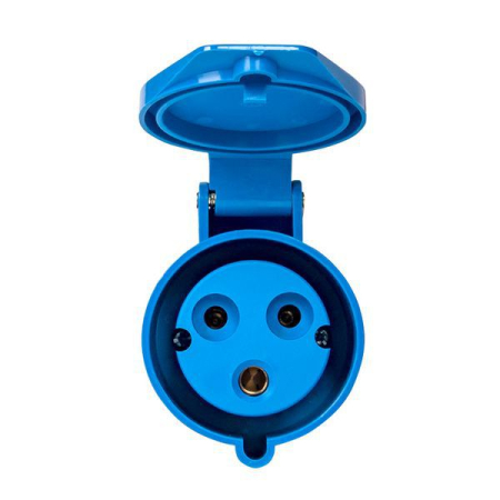 Розетка кабельная 32А 220В 2Р+РЕ IP44 (223) EKF ps-223-32-220