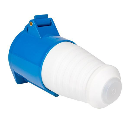 Розетка кабельная 32А 220В 2Р+РЕ IP44 (223) EKF ps-223-32-220