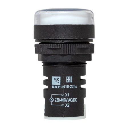 Матрица светодиодная AD16-22HS 220-400 В AC/DC бел. EKF ledm-ad16-w-230acdc