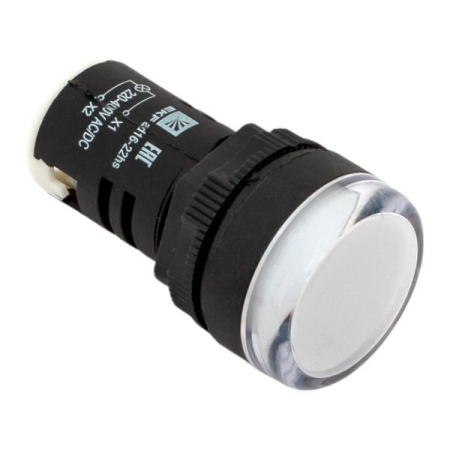 Матрица светодиодная AD16-22HS 220-400 В AC/DC бел. EKF ledm-ad16-w-230acdc