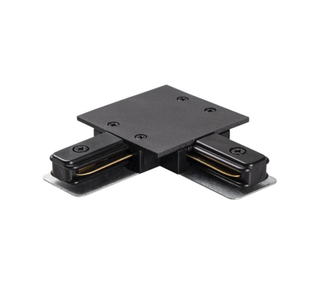 Коннектор L-образный PTR/R CL-BL встраив. шинопровод черн. JazzWay 5031852
