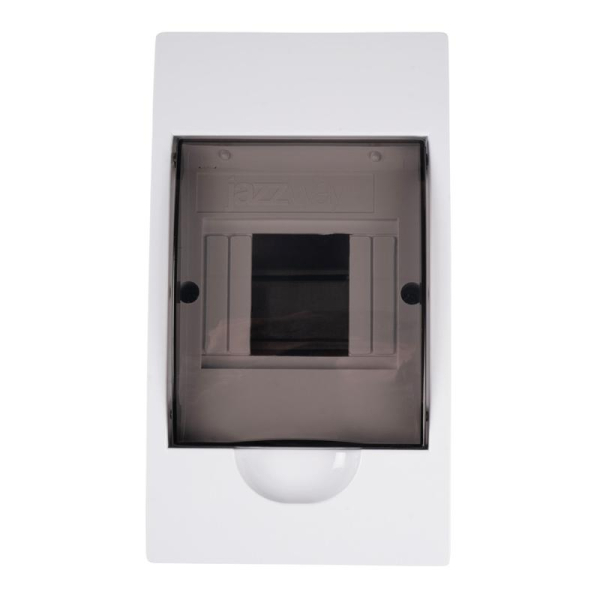 Бокс модульный накладной PDB/W 1004 WH (ЩРН-П- 4) IP41 пластик. JazzWay 5071643