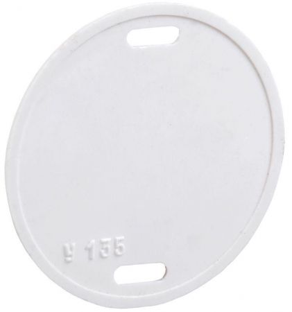 Бирка кабельная маркировочная У-135 55мм (круг) IEK UZMA-BIK-Y135-R