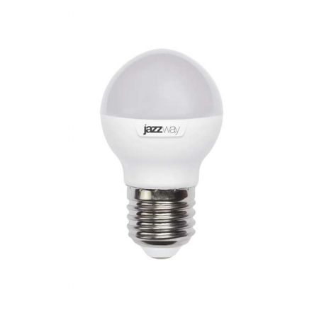 Лампа светодиодная PLED-SP 7Вт G45 шар 5000К холод. бел. E27 540лм 230В JazzWay 1027887-2
