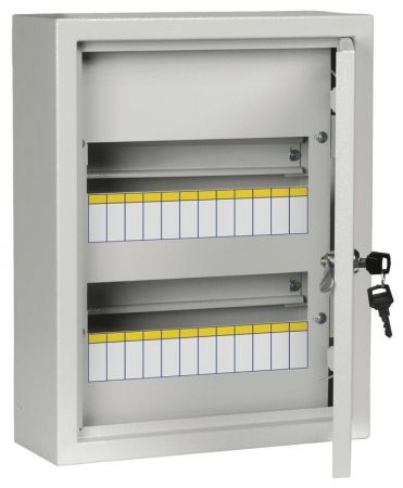 Корпус металлический ЩРн-24 (410х330х120мм) IP54 TITAN 3 IEK MKM11-N-24-54-Z