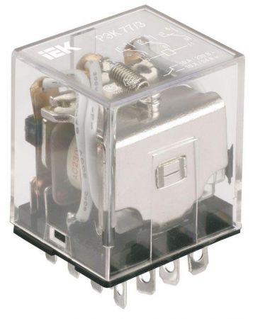 Реле РЭК 78-4 3А 24В DC IEK RRP20-4-03-024D