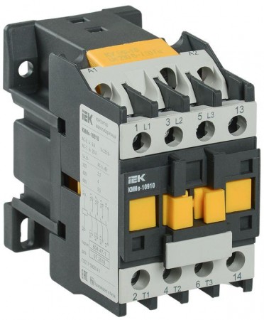 Контактор КМИе-10910 9А 24В/АС3 1НО IEK KKME11-009-024-10