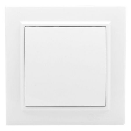 Выключатель 1-кл. СП Минск 10А IP20 бел. Basic EKF ERV10-021-10