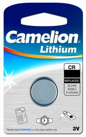 Элемент питания литиевый CR2032 BL-1 (блист.1шт) Camelion 3066