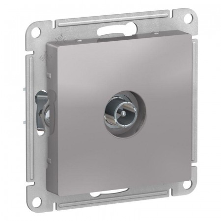 Механизм розетки TV оконечной AtlasDesign 1DB алюм. SchE ATN000391