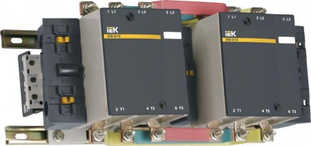 Контактор КТИ-51153 реверс 115А 400В/АС3 IEK KKT53-115-400-10