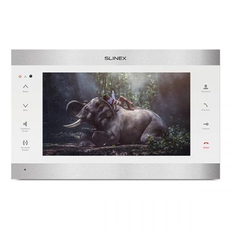 Видеодомофон SL-10IPTHD серебр./бел. Slinex ПО-00002219