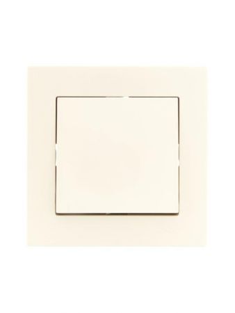 Рамка 1-местн. горизонт. VESNA кремов. LEZARD 742-0300-146