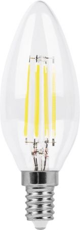 Лампа светодиодная диммируемая Feron LB-68 Свеча E14 5W 4000K 25652