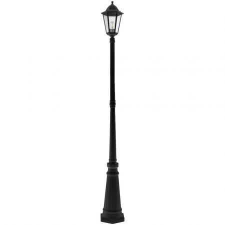 Светильник садово-парковый Feron 6211/PL6211 столб 100W E27 230V, черный 11205