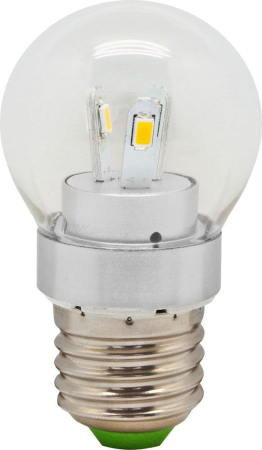 Лампа светодиодная, 6LED(3.5W) 230V E27 6400K, LB-40 25265