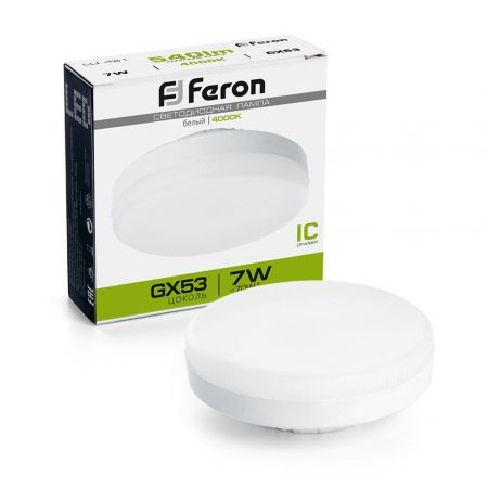 Лампа светодиодная Feron LB-451 GX53 7W 4000K 25828