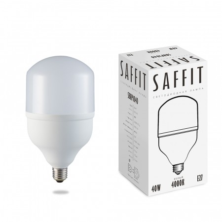 Лампа светодиодная SAFFIT SBHP1040 E27 40W 4000K 55092