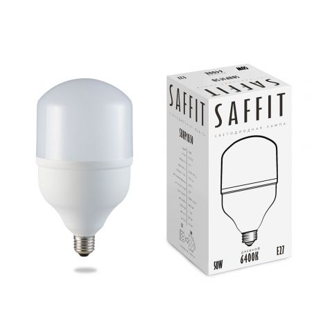 Лампа светодиодная SAFFIT SBHP1050 E27-E40 50W 6400K 55095