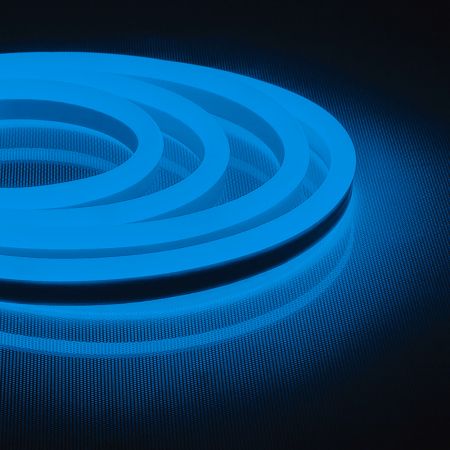 Cветодиодная LED лента Feron LS721 неоновая, 144SMD(2835)/м 12Вт/м  50м IP67 220V синий 32713