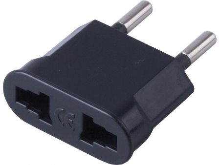 Переходник сетевой STEKKER ADP6-03-20 Tefal б/з 250V, 6A полипропилен, черный 32858