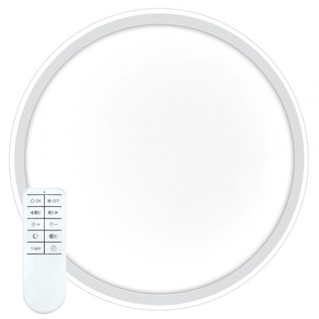 Светодиодный управляемый светильник накладной Feron AL5800 RING тарелка 80W 3000К-6500K 41556
