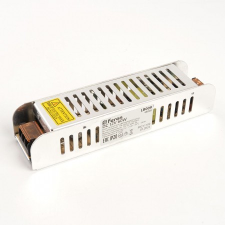 Трансформатор электронный для светодиодной ленты 60W 12V (драйвер), LB009 48008