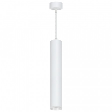 Светильник потолочный Feron ML1768 на подвесе  MR16 35W 230V, белый 55*280 48087