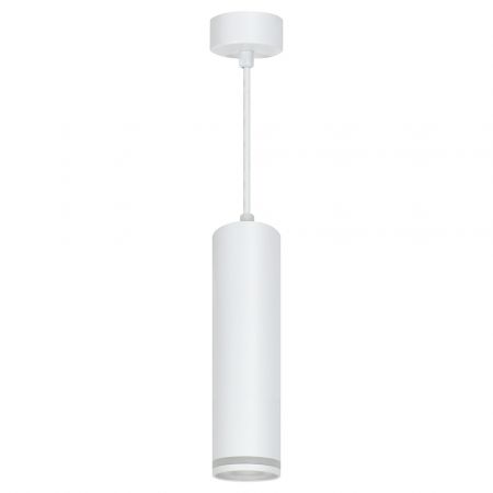 Светильник потолочный Feron ML1708 на подвесе  MR16 35W 230V, белый 55*280 48083