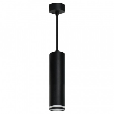 Светильник потолочный Feron ML1708 на подвесе  MR16 35W 230V, черный 55*280 48084