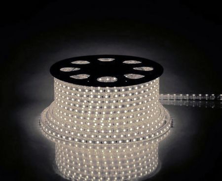 Cветодиодная LED лента Feron LS704, 60SMD(2835)/м 4.4Вт/м  100м IP65 220V 4000K 48291