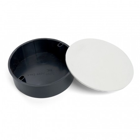 Коробка монтажная  102*30мм  STEKKER EBX20-03-2, черно-белый 39857