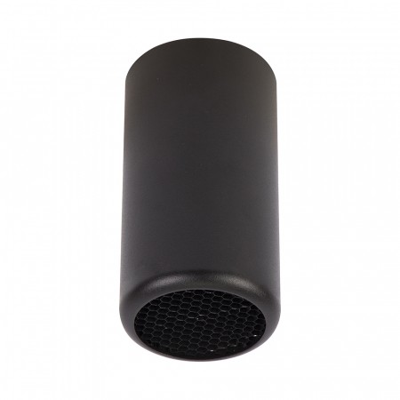 Светильник потолочный Feron ML184 Barrel ECHO  MR16 GU10 35W 230V, черный, с антибликовой сеточкой 48392