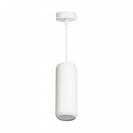 Светильник потолочный Feron HL3658 Barrel ECHO levitation  12W, 230V, GX53, белый, с антибликовой сеточкой, на подвесе 1,7 м 48402