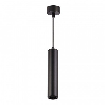 Светильник потолочный Feron ML1841Barrel ECHO levitation MR16 35W, 230V, GU10, чёрный, с антибликовой сеточкой, на подвесе 1,7 м 48394