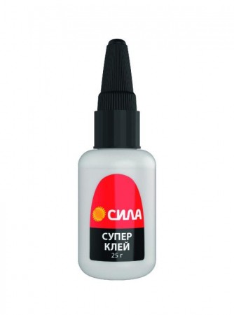 Супер-клей 25г пластик туба СИЛА Б0058949