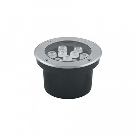 Светодиодный светильник тротуарный (грунтовый) Feron SP2803 9LED, 3000К ,10W, AC12V 160*H90mm,вн.диаметр:110mm,IP67 48469