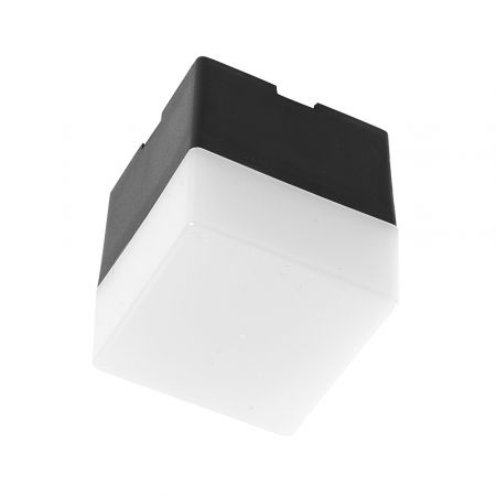 Светильник светодиодный Feron AL4022 IP20 3W 6500К, пластик, черный 70*70*55мм 48146