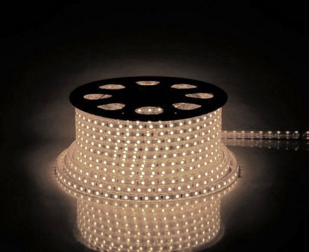 Cветодиодная LED лента Feron LS704, 60SMD(2835)/м 4.4Вт/м 100м IP65 220V 2700К 26244
